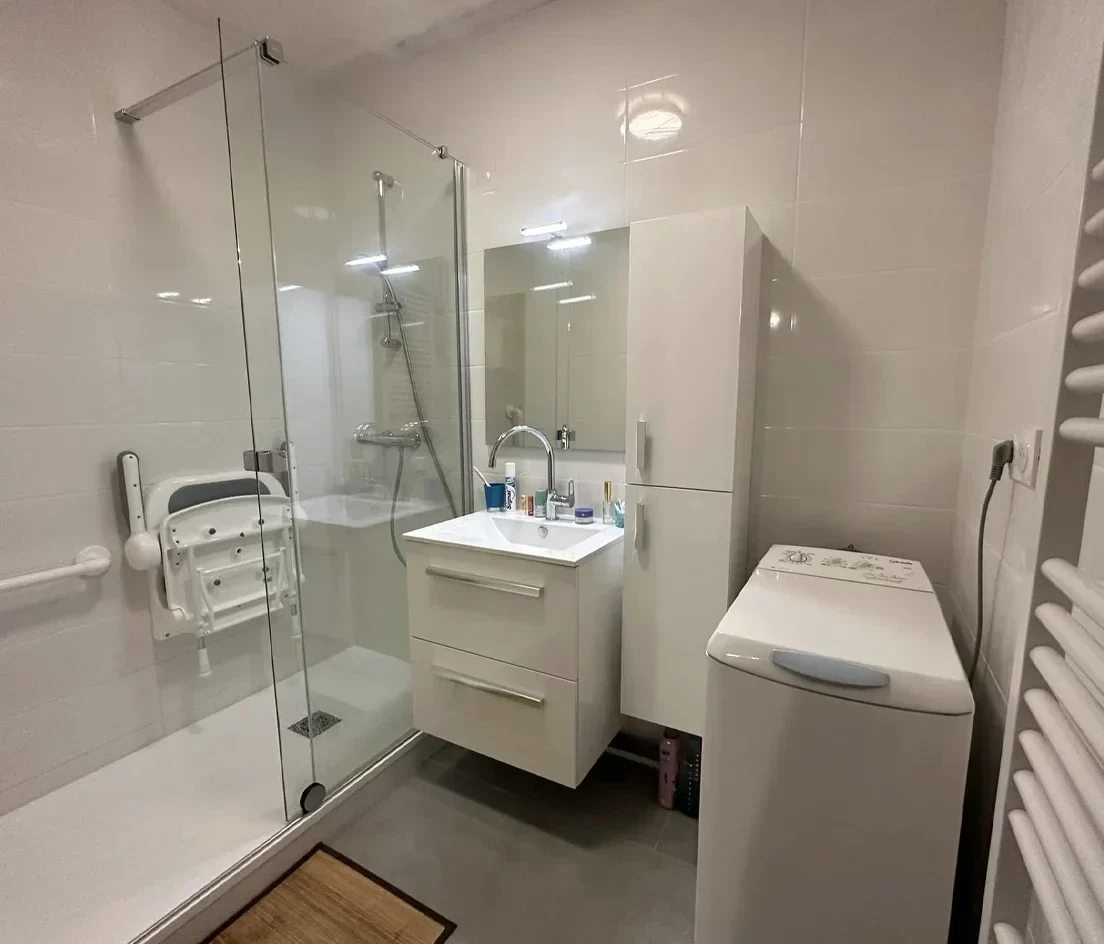 salle de bain PMR LB Dacquay Plombier chauffagiste Pontivy